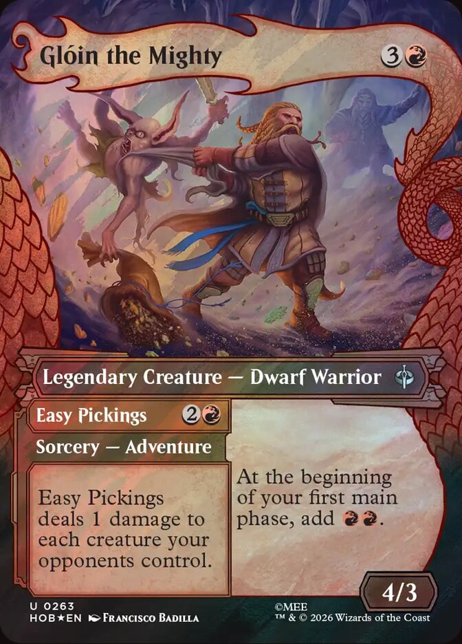 Gloin the Mighty - Surge Foil