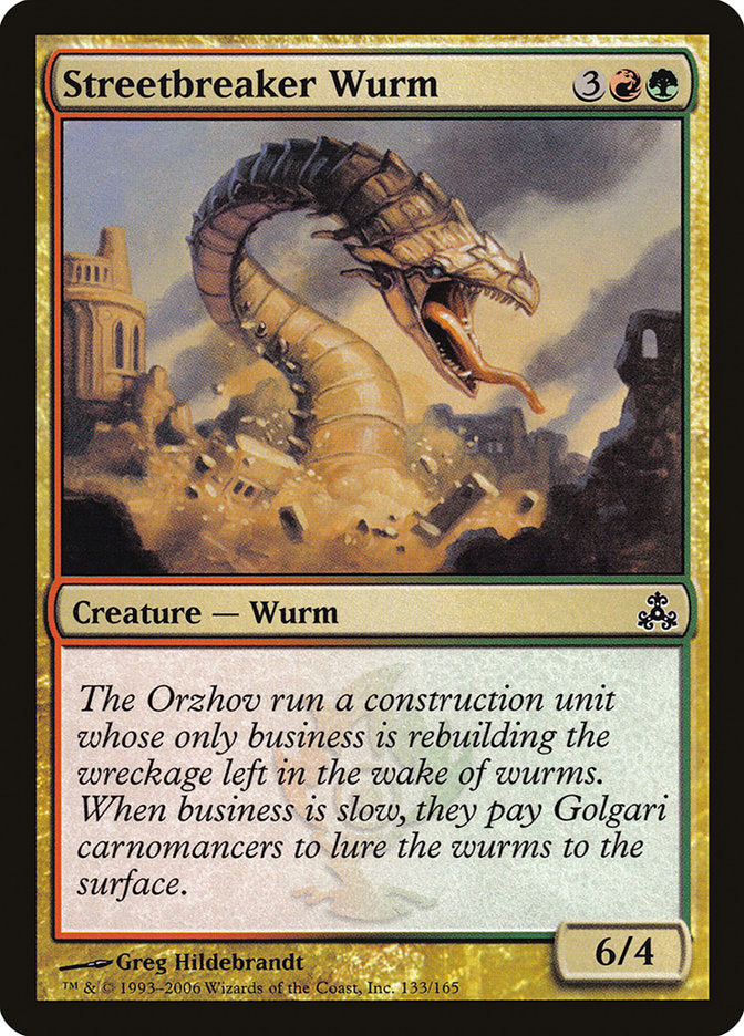 Streetbreaker Wurm - Foil