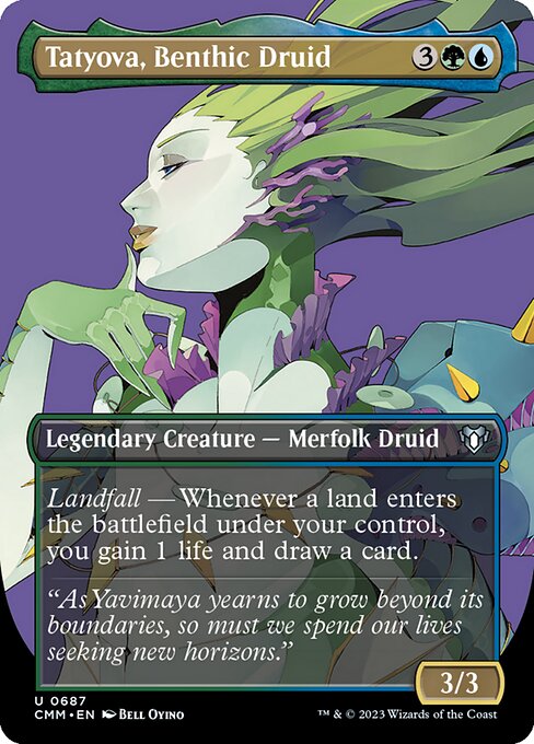Tatyova, Benthic Druid - Foil