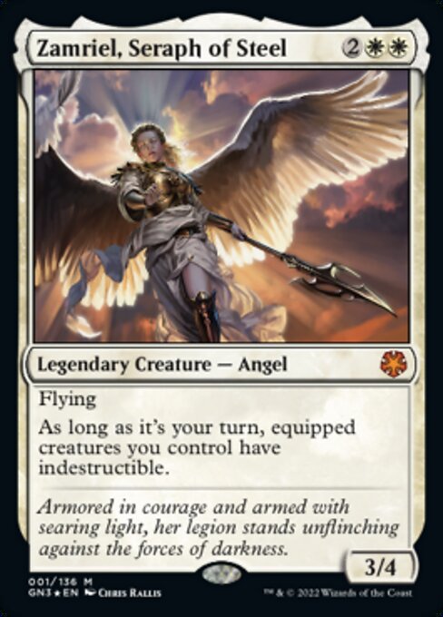 Zamriel, Seraph of Steel - Foil