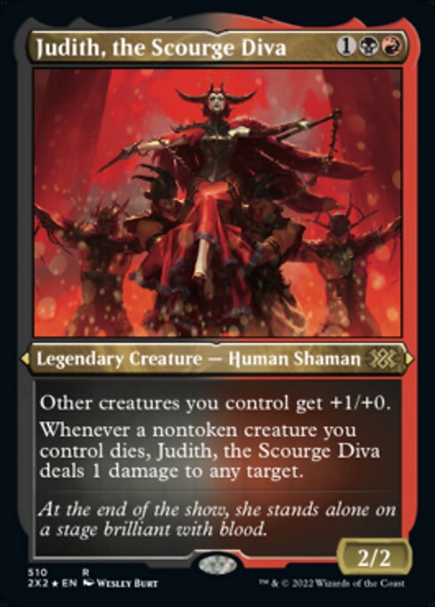 Judith, the Scourge Diva - Foil Etched