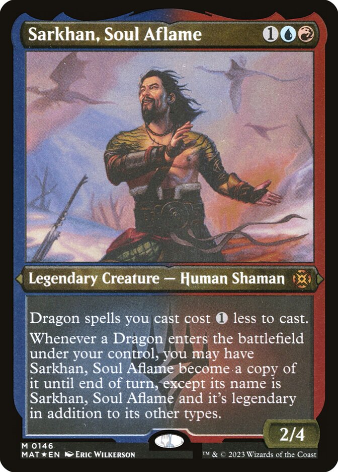 Sarkhan, Soul Aflame - Foil Etched