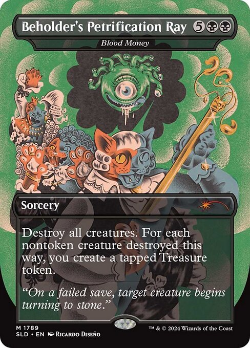 Blood Money (Beholder's Petrification Ray)