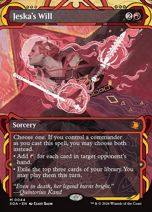 Jeska's Will - Foil