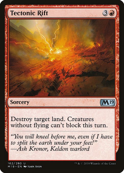 Tectonic Rift - Foil