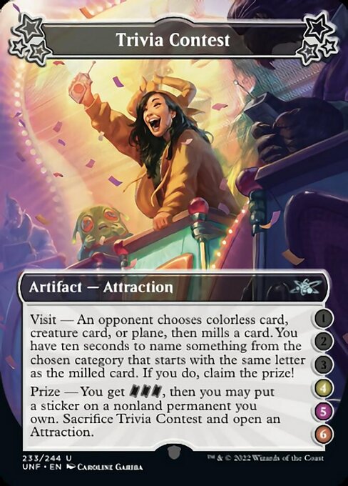 Trivia Contest - Foil