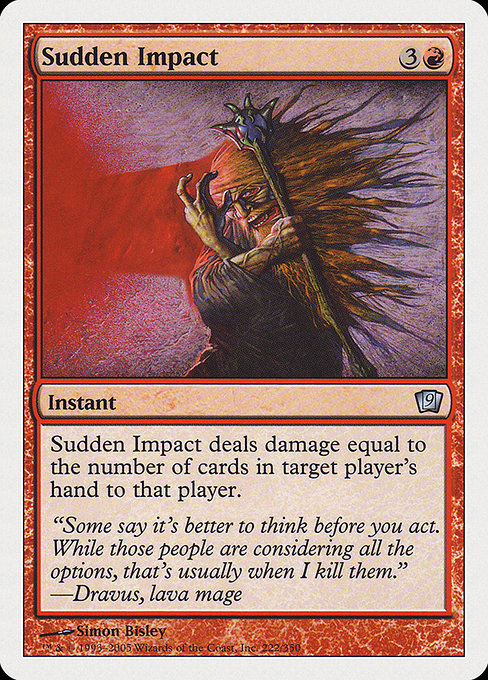 Sudden Impact - Foil