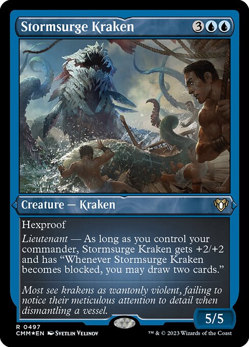 Stormsurge Kraken - Foil-Etched