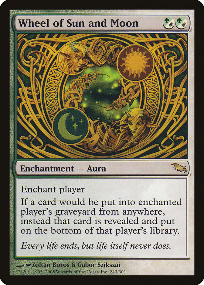 Wheel of Sun and Moon - Foil