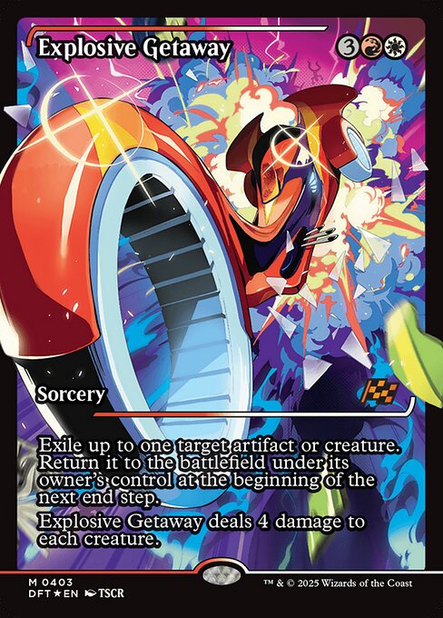Explosive Getaway - Foil