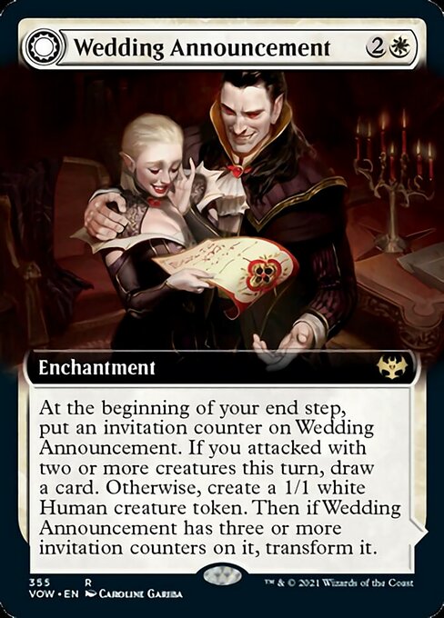 Wedding Announcement - Foil
