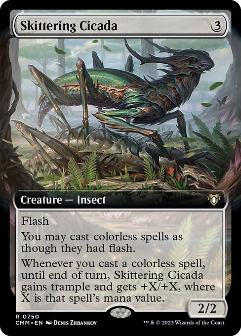 Skittering Cicada - Foil