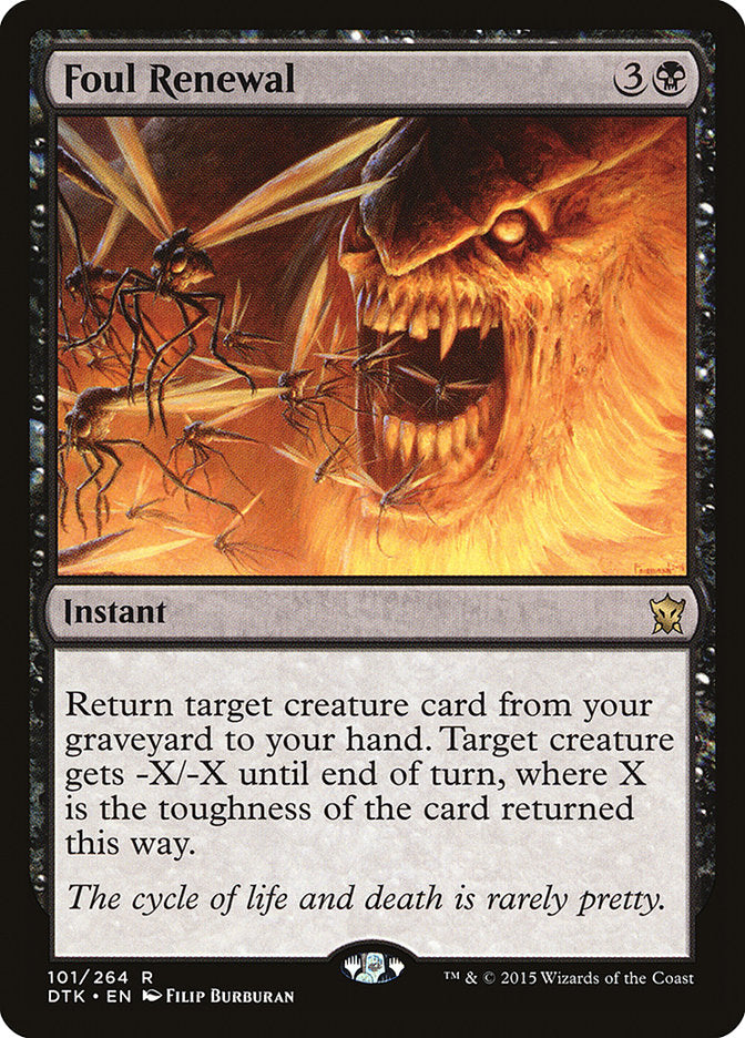 Foul Renewal - Foil