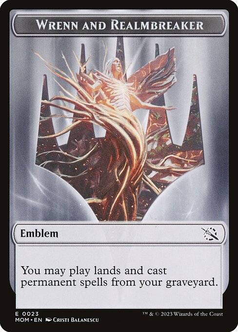 Wrenn and Realmbreaker Emblem (MOM) - Foil