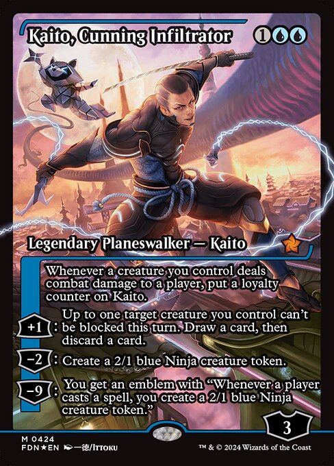 Kaito, Cunning Infiltrator - Foil