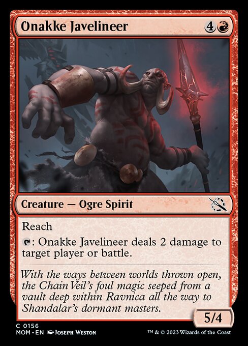 Onakke Javelineer - Foil