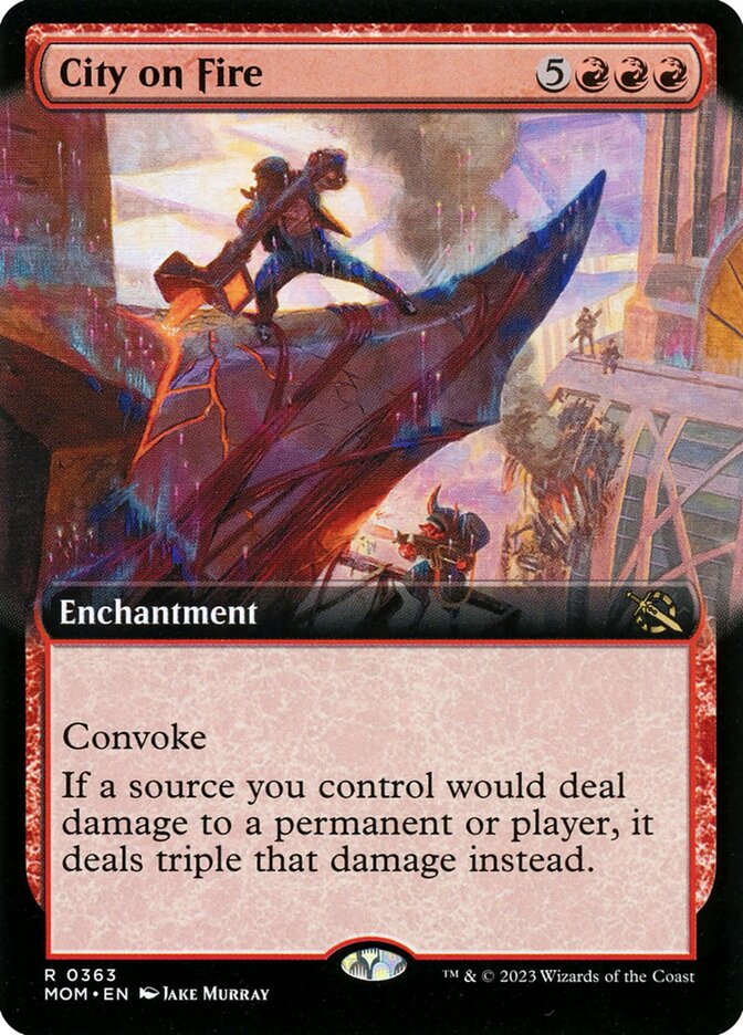 City on Fire - Foil