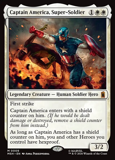 Captain America, Super-Soldier - Foil