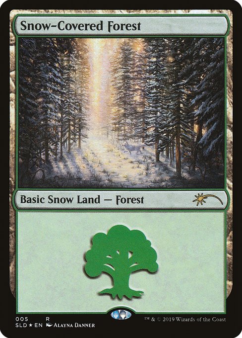 Snow-Covered Forest  (5) - Foil
