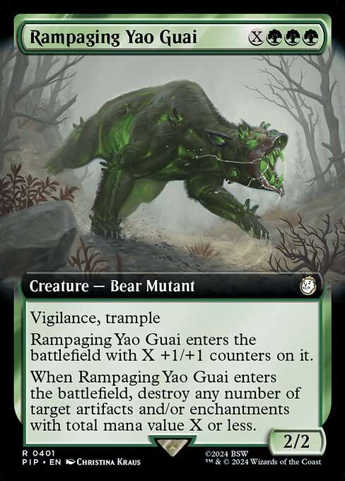 Rampaging Yao Guai - Foil