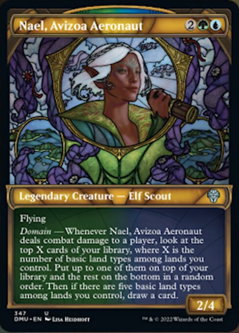 Nael, Avizoa Aeronaut - Textured Foil