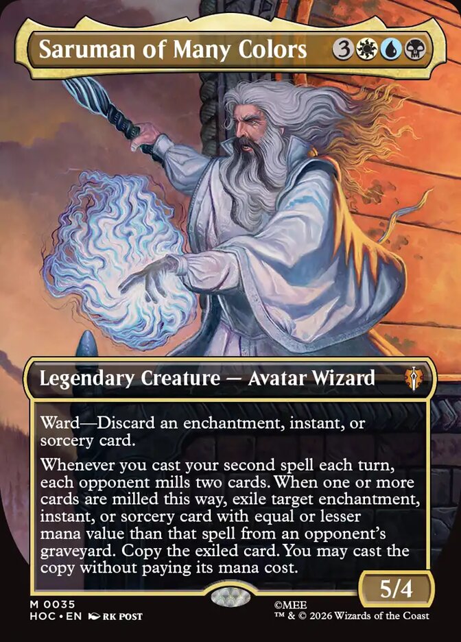 Saruman of Many Colors - Foil