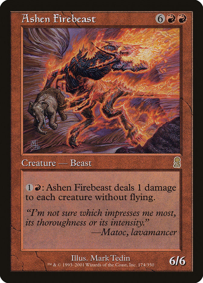 Ashen Firebeast - Foil
