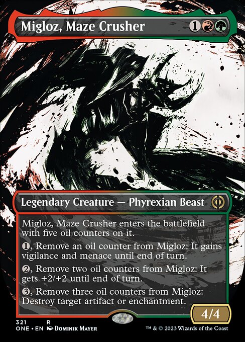 Migloz, Maze Crusher - Foil