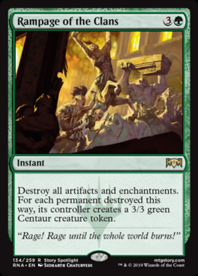 Rampage of the Clans - Foil