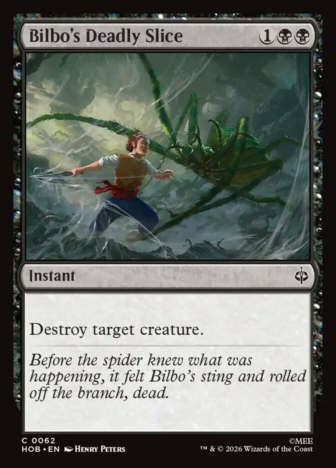 Bilbo's Deadly Slice - Foil
