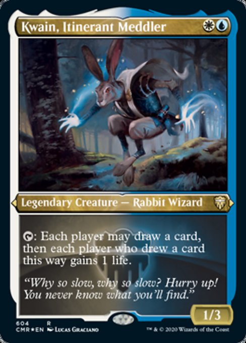 Kwain, Itinerant Meddler - Foil-Etched