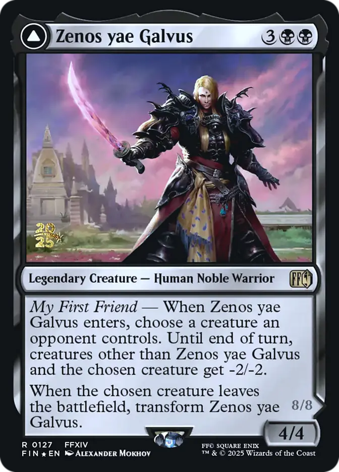 Zenos yae Galvus - Foil - Prerelease Promo