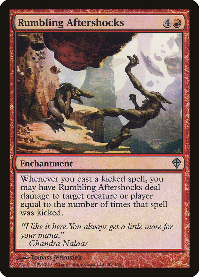 Rumbling Aftershocks - Foil