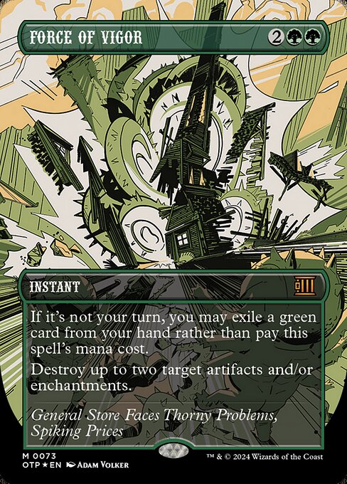 Force of Vigor - Textured Foil