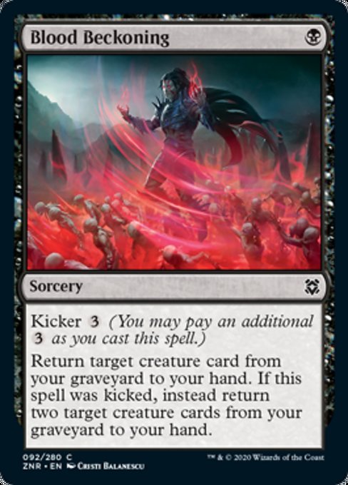 Blood Beckoning - Foil