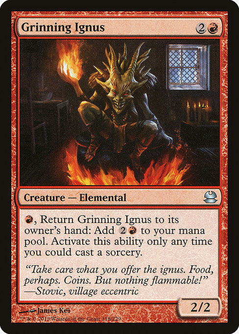 Grinning Ignus - Foil