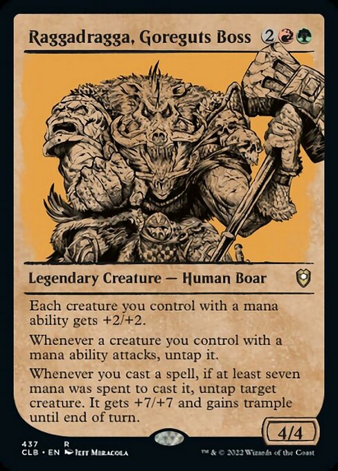 Raggadragga, Goreguts Boss - Foil