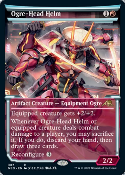 Ogre-Head Helm - Foil