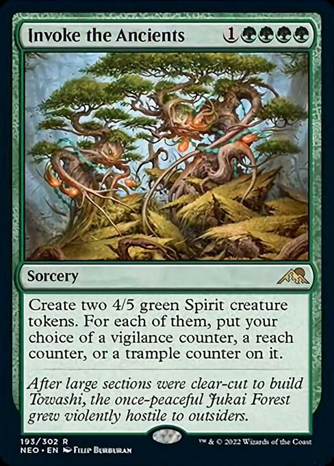 Invoke the Ancients - Foil