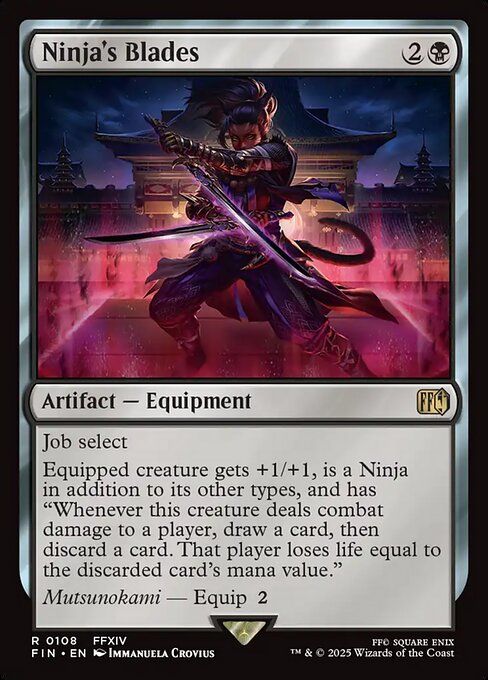 Ninja's Blades - Foil