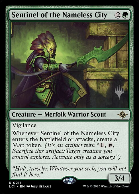 Sentinel of the Nameless City - Foil - Promo Pack
