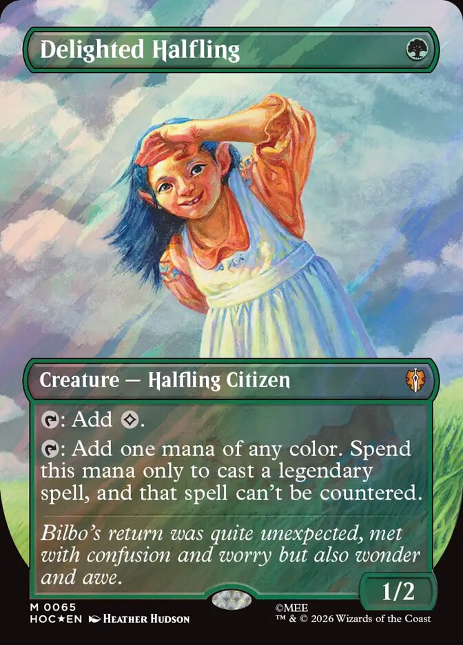 Delighted Halfling - Surge Foil