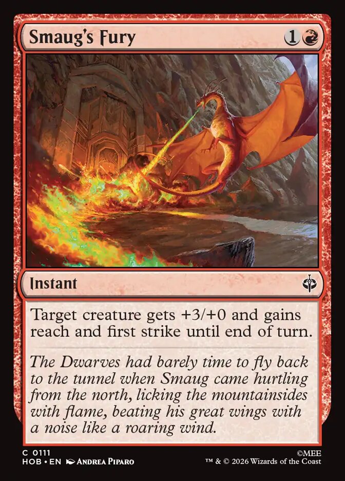 Smaug's Fury - Foil