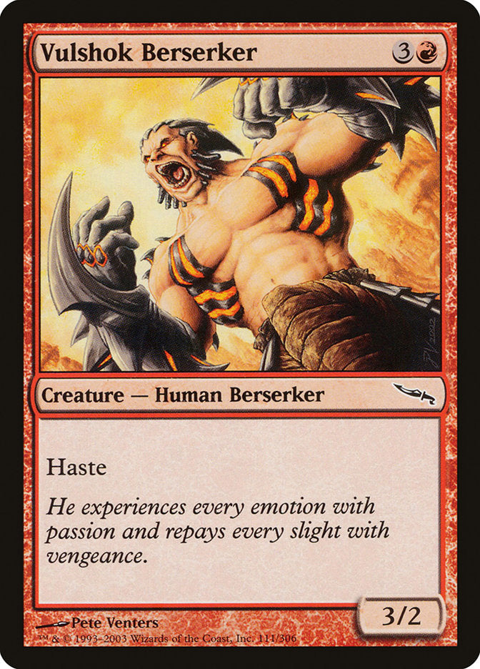 Vulshok Berserker - Foil