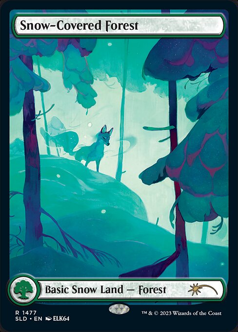 Snow-Covered Forest  (1477) - Foil