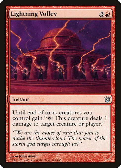 Lightning Volley - Foil