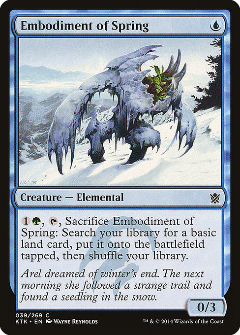 Embodiment of Spring - Foil