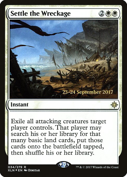 Settle the Wreckage - Foil - Prerelease Promo