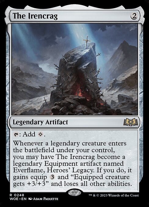 The Irencrag - Foil