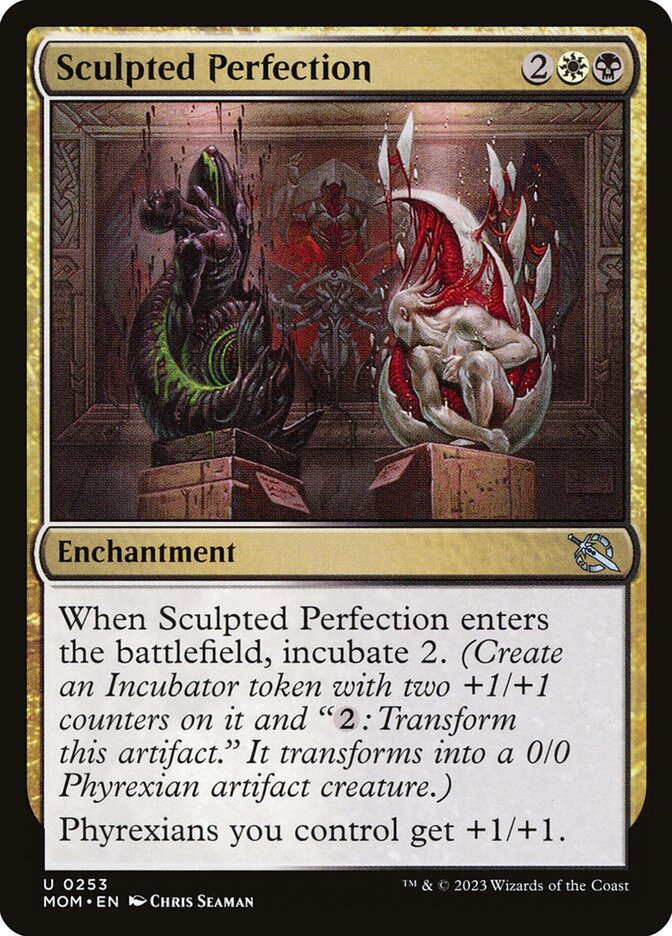 Sculpted Perfection - Foil